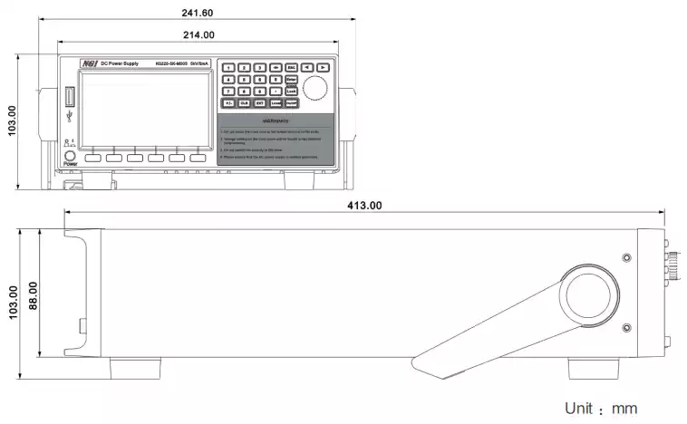 N3200 dimension
