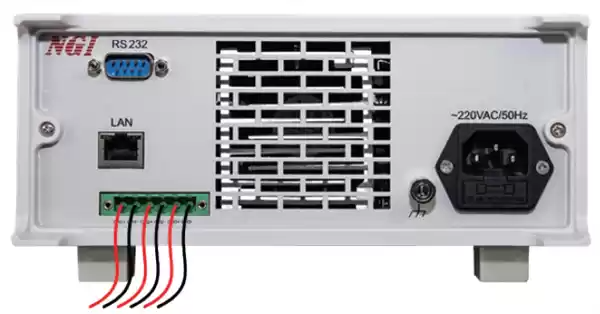 front and rear wiring design